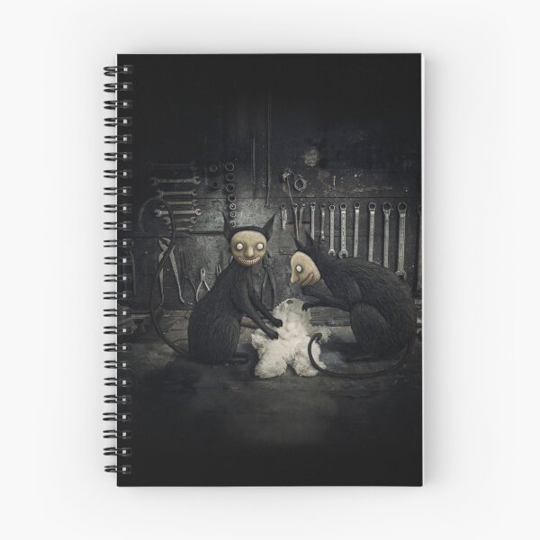 Item preview, Spooky cats designed and sold by Laura Nagel.