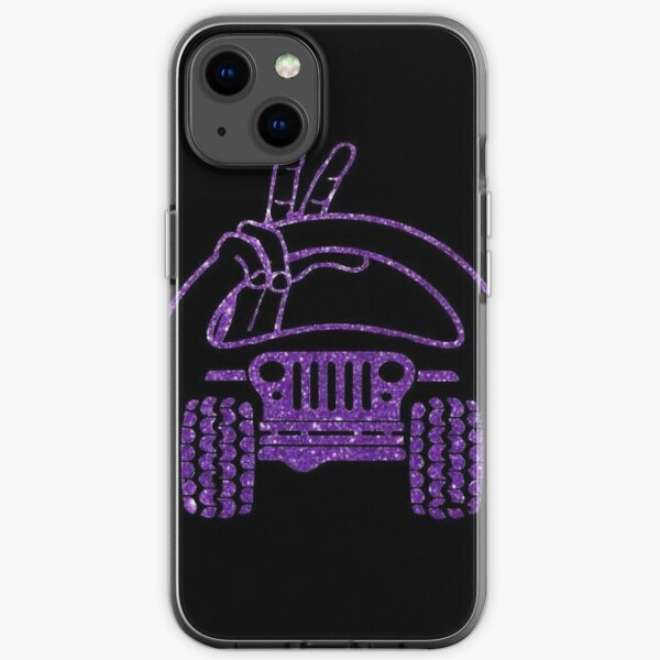 Peace Jeep Coque souple iPhone