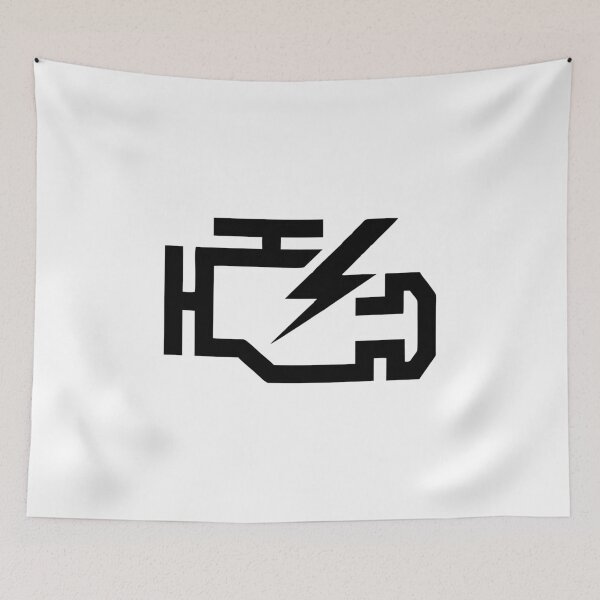 Item preview, Check Engine Light Symbol Funny Auto Mechanic for men women designed and sold by hadleydesigns.