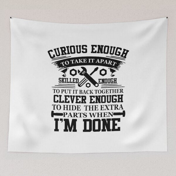 Item preview, Curious enough to take it apart Auto Mechanic for men women designed and sold by hadleydesigns.