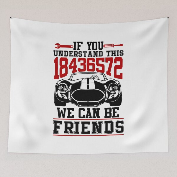 Item preview, If You Understand this 18436572 We Can Be Friends mechanic designed and sold by hadleydesigns.