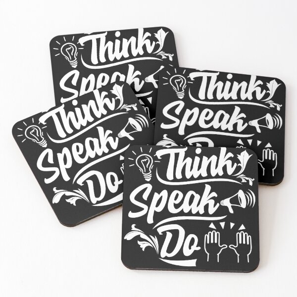 Item preview, Think, Speak Do Motivational Shirt  designed and sold by StarenguCrew.