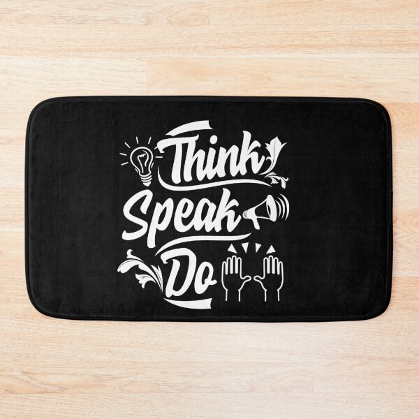 Item preview, Think, Speak Do Motivational Shirt  designed and sold by StarenguCrew.