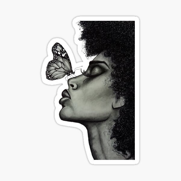 Butterfly Kisses Sticker