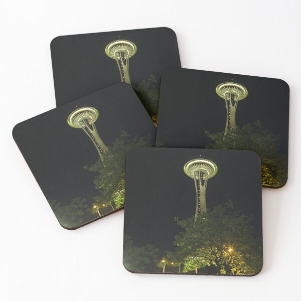 Item preview, Space Needle at Night designed and sold by DreamUpArt.