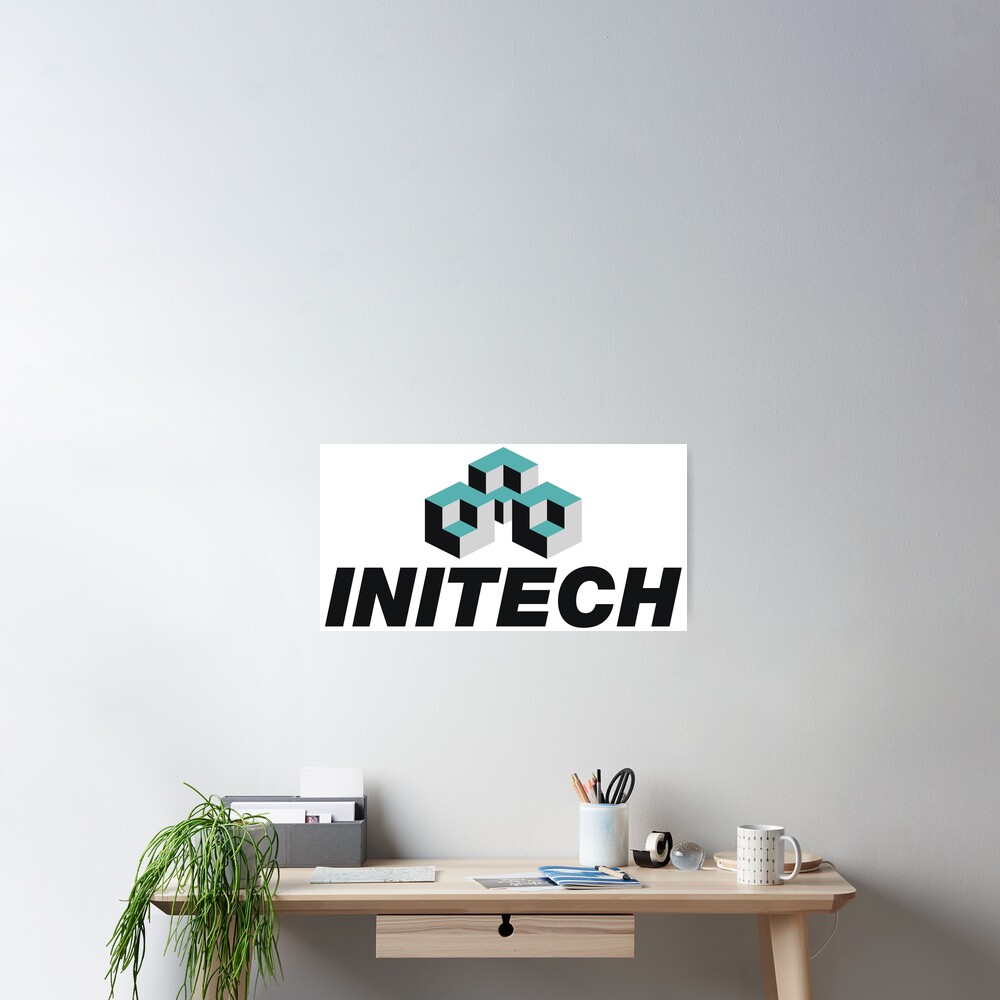 "Initech logo" Poster for Sale by dhyman Redbubble