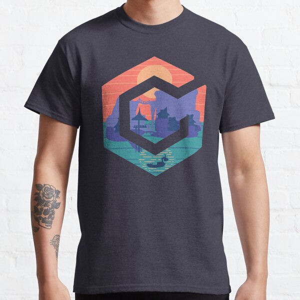 GameCube Outset Serenity Navy Camiseta clásica