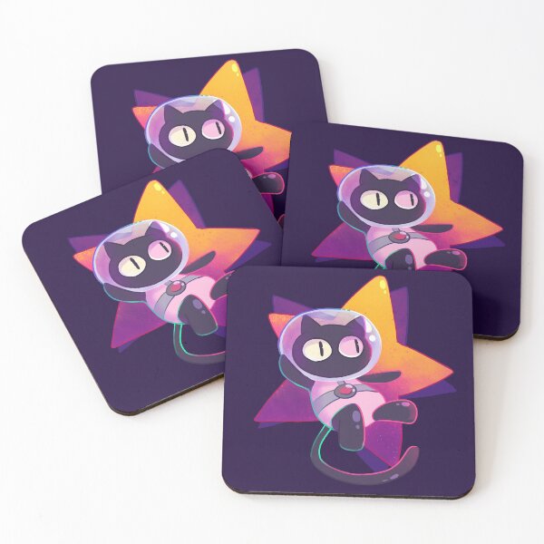 Cookie Cat Coasters (Set of 4)