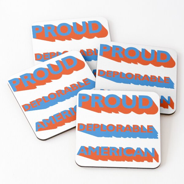 Item preview, Proud Deplorable American Pro Trump Patriotic designed and sold by artvia.