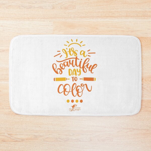 Item preview, It's a beautiful day to color designed and sold by coloringbliss.