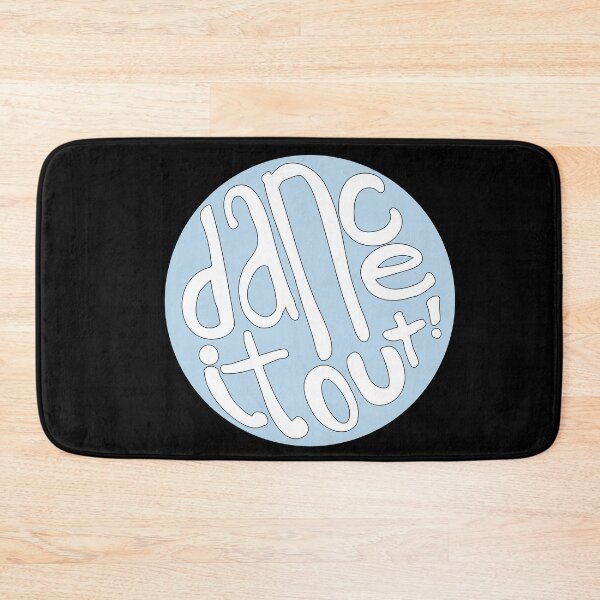 Item preview, Light Blue Dance It Out Good Vibes Lettering designed and sold by The-Goods.