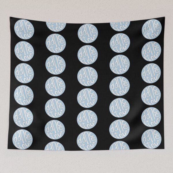 Item preview, Light Blue Dance It Out Good Vibes Lettering designed and sold by The-Goods.