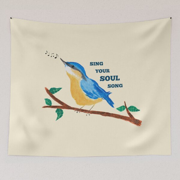 Item preview, Sing Your Soul Song Bird designed and sold by bittergodart.