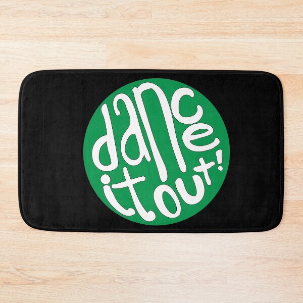 Item preview, Kelly Green Dance It Out Good Vibes Lettering designed and sold by The-Goods.