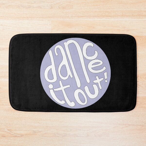 Item preview, Lilac Light Purple Dance It Out Good Vibes Lettering designed and sold by The-Goods.