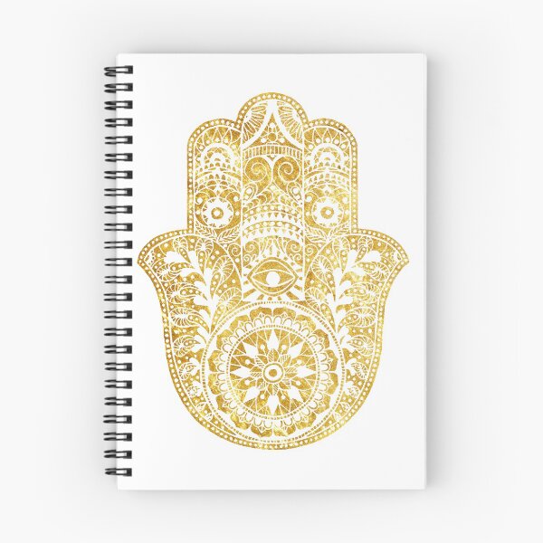 Item preview, White Gold Hamsa Hand designed and sold by maryedenoa.