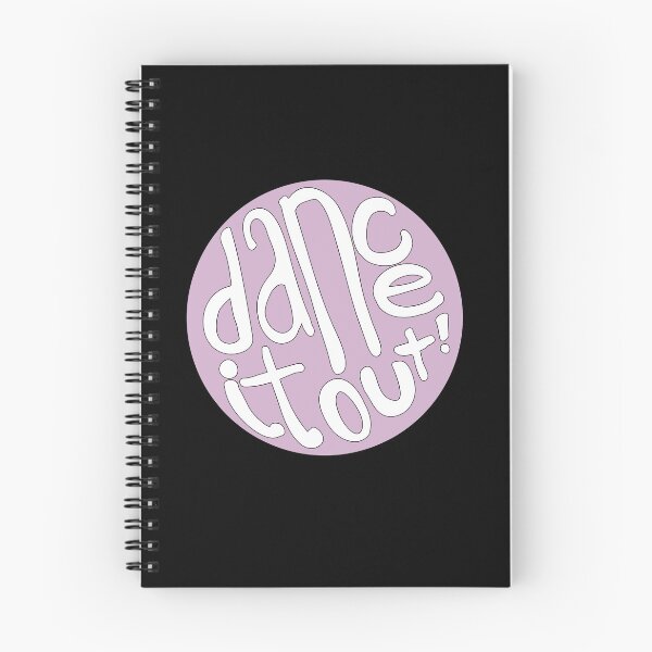 Item preview, Mauve Dance It Out Good Vibes Lettering designed and sold by The-Goods.