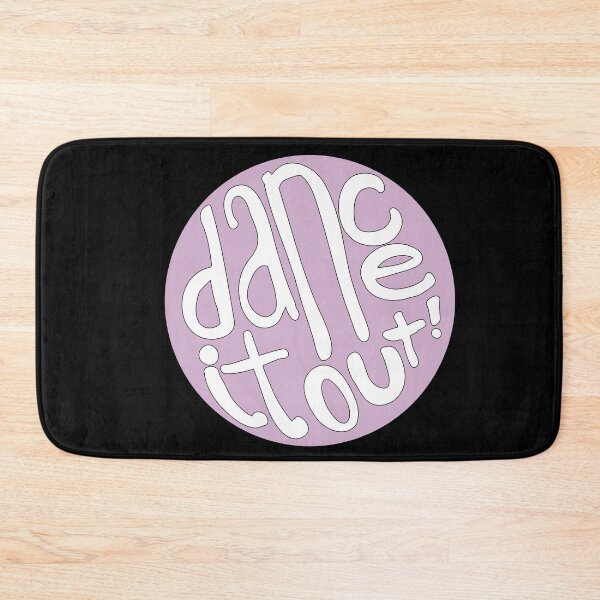 Item preview, Mauve Dance It Out Good Vibes Lettering designed and sold by The-Goods.