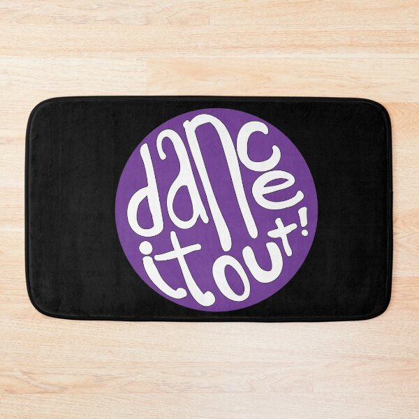 Item preview, Purple Dance It Out Good Vibes Lettering designed and sold by The-Goods.