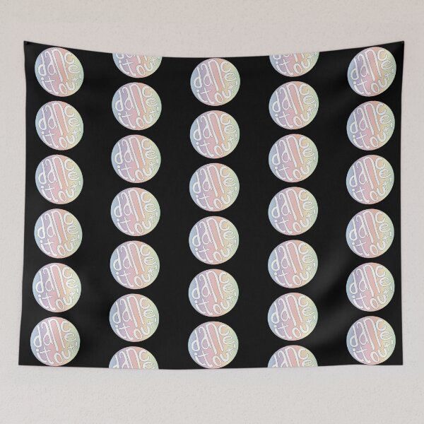 Item preview, Pastel Rainbow Dance It Out Good Vibes Lettering designed and sold by The-Goods.