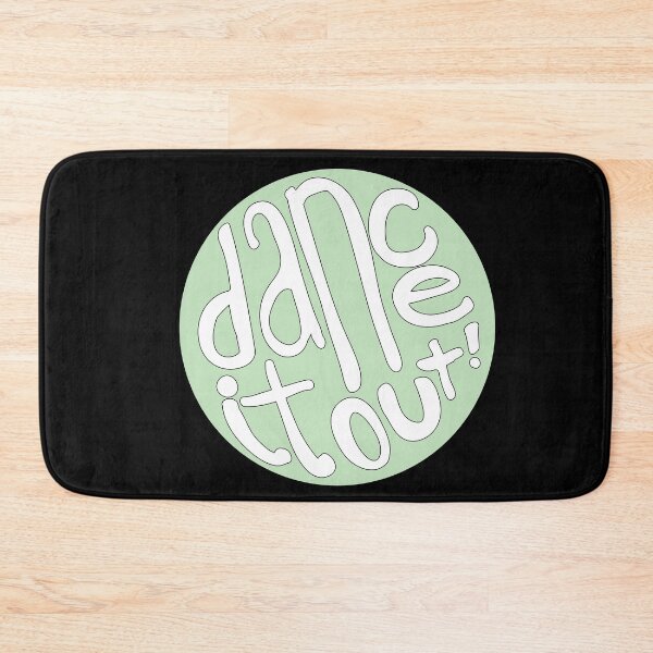 Item preview, Light Green Dance It Out Good Vibes Lettering designed and sold by The-Goods.