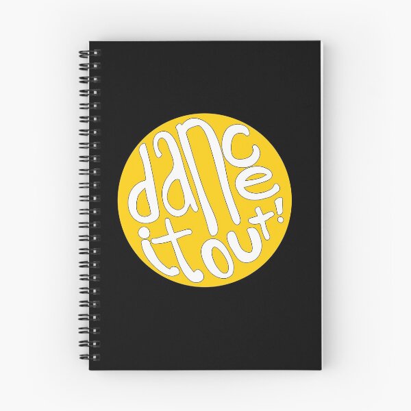Item preview, Yellow Dance It Out Good Vibes Lettering designed and sold by The-Goods.