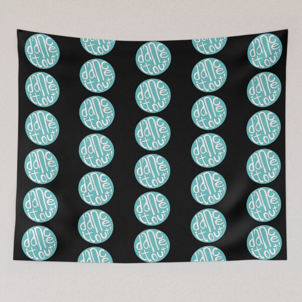 Item preview, Copy of Light Blue Dance It Out Good Vibes Lettering designed and sold by The-Goods.