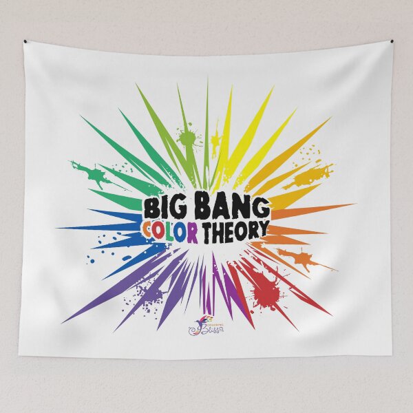 Item preview, Big Bang Color Theory designed and sold by coloringbliss.