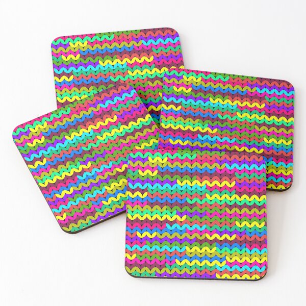 Item preview, Colorful Sweater Knit Pattern designed and sold by mrhighsky.