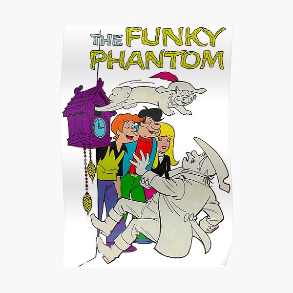 Funky Phantom Posters | Redbubble