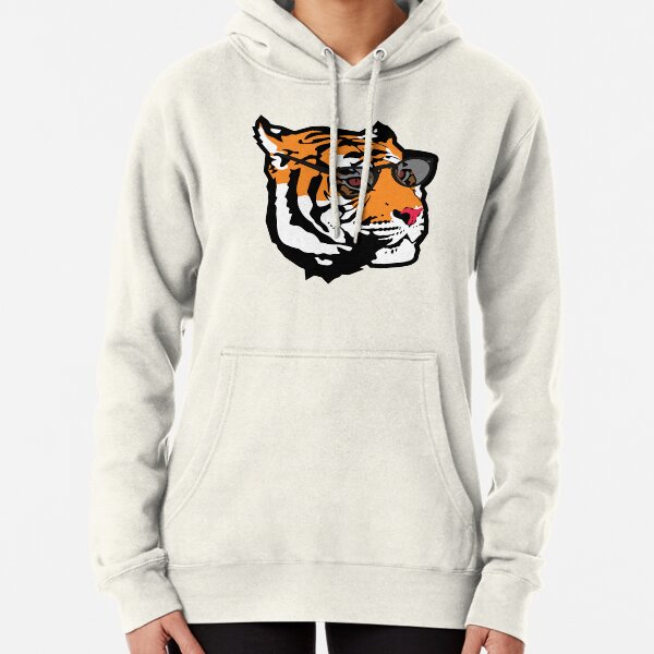 tiger striped hoodie