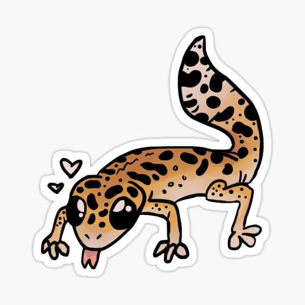Item preview, Leopard Gecko Pal designed and sold by cow-arts.