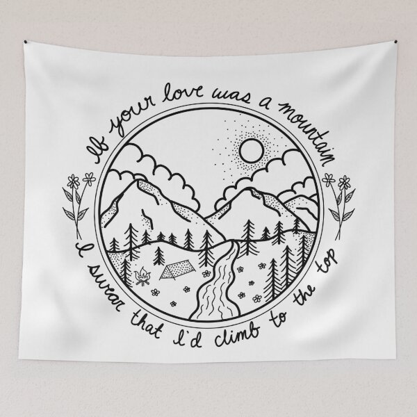 Item preview, Mountains designed and sold by Sarahchanyeolli.
