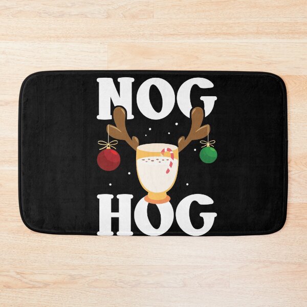 Item preview, Nog Hog National Eggnog Day Christmas Vacation Holiday Gift designed and sold by Dressed For  Duty.