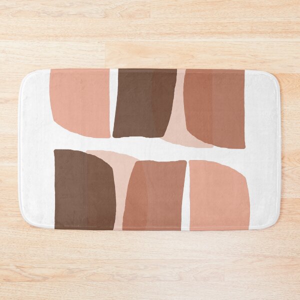 Item preview, Mid Century Modern Organic Abstract 3 - Minimal Print - Terracotta Abstract - Brown designed and sold by Studio Grafiikka.