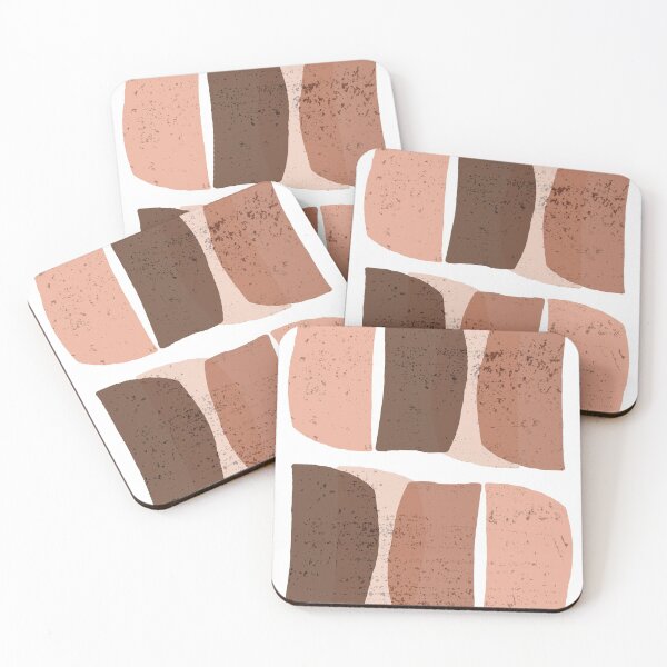 Item preview, Mid Century Modern Organic Abstract 4 - Minimal Print - Terracotta Abstract - Brown designed and sold by Studio Grafiikka.