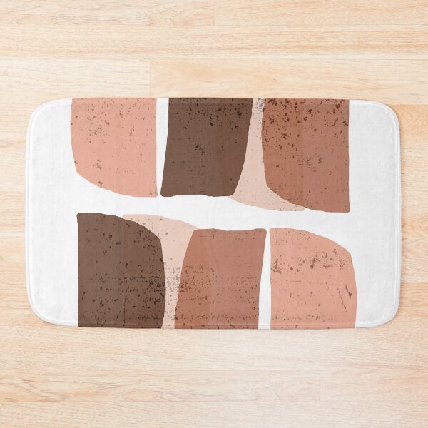 Item preview, Mid Century Modern Organic Abstract 4 - Minimal Print - Terracotta Abstract - Brown designed and sold by Studio Grafiikka.