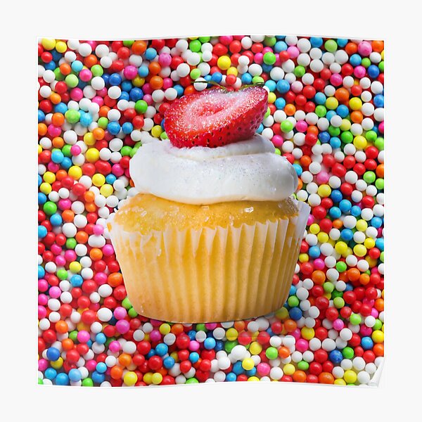Cupcake Posters Redbubble
