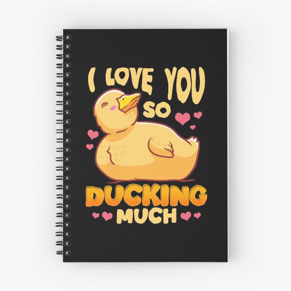 Item preview, Cute & Funny I Love You So Ducking Much Duck Pun designed and sold by perfectpresents.