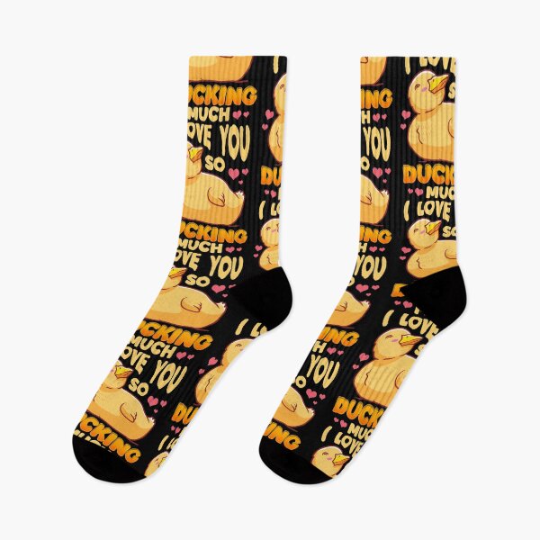 Item preview, Cute & Funny I Love You So Ducking Much Duck Pun designed and sold by perfectpresents.