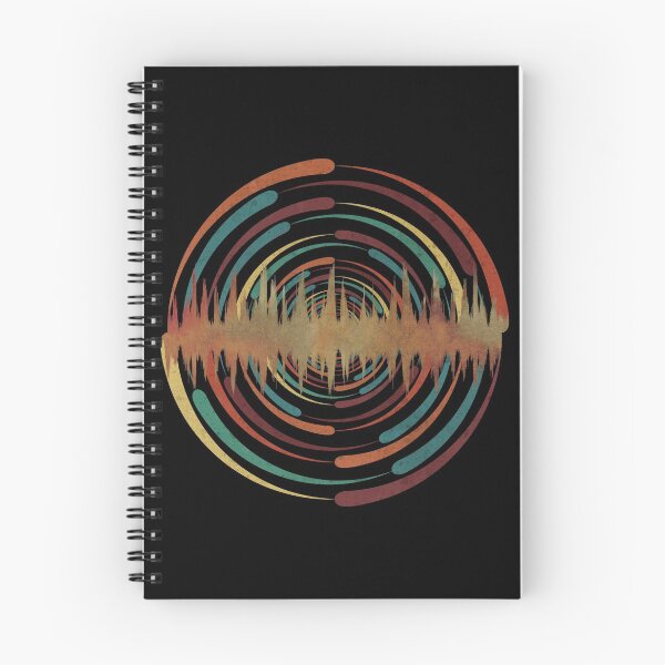 Item preview, Geometric Sunset Vibes - Sound Wave designed and sold by maryedenoa.