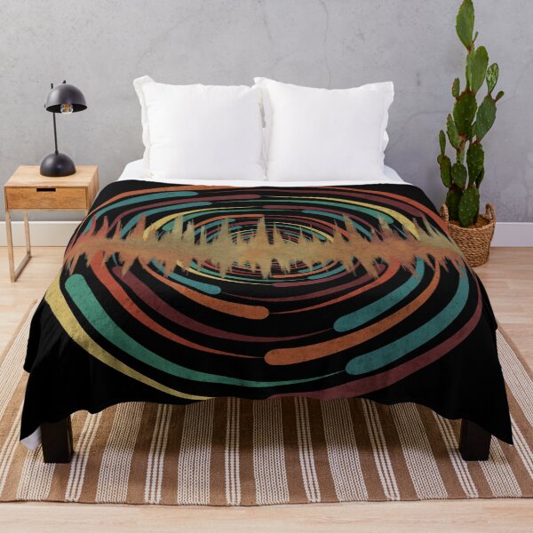 Item preview, Geometric Sunset Vibes - Sound Wave designed and sold by maryedenoa.