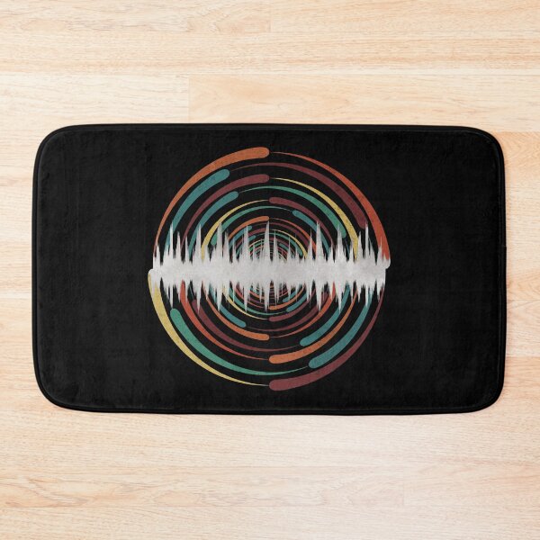 Item preview, Geometric Sunset Vibes - Sound Wave designed and sold by maryedenoa.