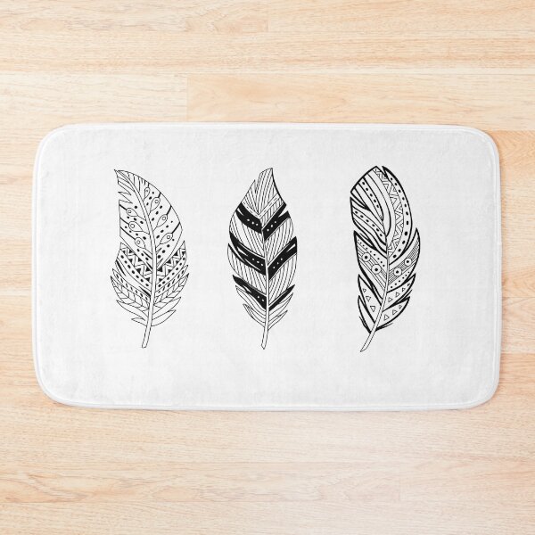 Item preview, Feather black I designed and sold by MrsDeeDesigns.