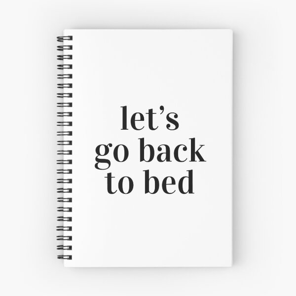 Item preview, Let's go back to bed designed and sold by caddystar.