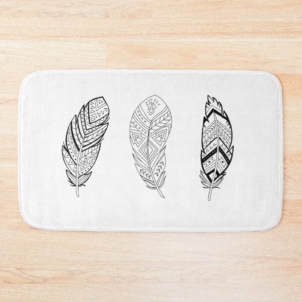 Item preview, Feather black II designed and sold by MrsDeeDesigns.