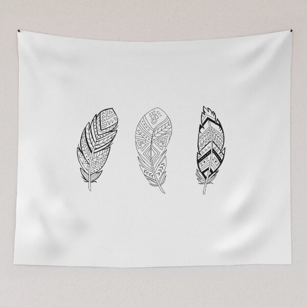 Item preview, Feather black II designed and sold by MrsDeeDesigns.