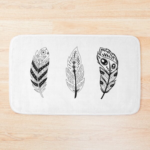 Item preview, Feather black III designed and sold by MrsDeeDesigns.