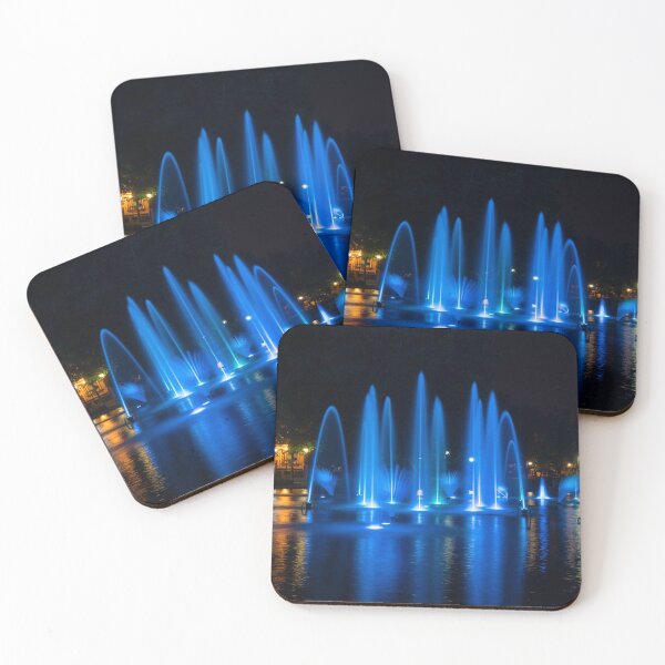 Item preview, Jewel Toned Singing Fountains - Sapphire and Citrine designed and sold by Georgia Mizuleva.