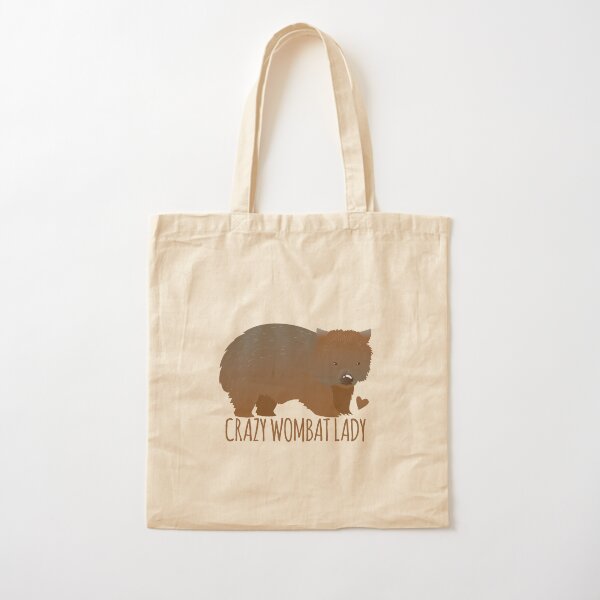Vista previa del artículo con la obra «La loca señora wombat», diseñado y vendido por jazzydevil.
